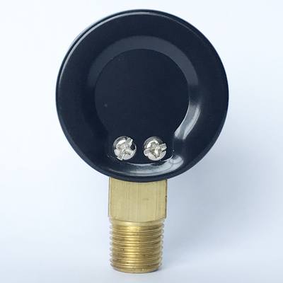 Geschilderd Staalgeval 40mm Vacuümdrukmaat 30mm InHg 100 Kpa-Messing Internals