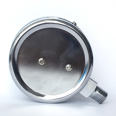 80mm 5000 MmAq plateerde de Radiale Drukmaat Chrome de Dubbele Maat van de Schaaldruk